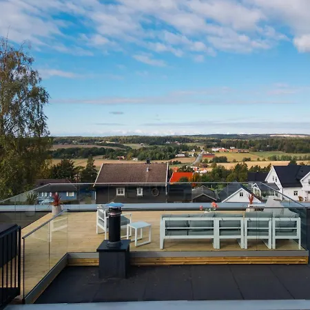 Funkisdrom With Pool By Beautiful Hvaler Vila *