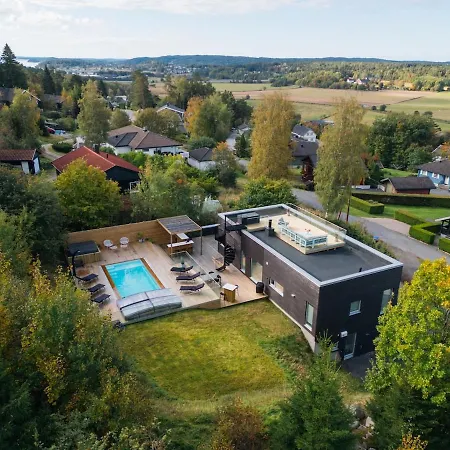 Vila Funkisdrom With Pool By Beautiful Hvaler *