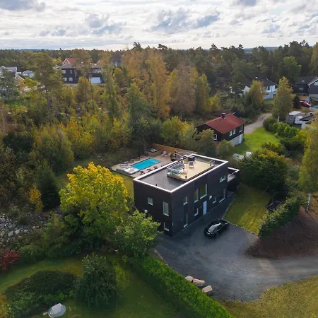 Vila Funkisdrom With Pool By Beautiful Hvaler *