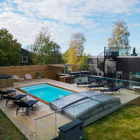 Vila Funkisdrom With Pool By Beautiful Hvaler