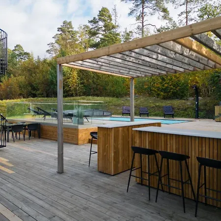Funkisdrom With Pool By Beautiful Hvaler Vila Sarpsborg